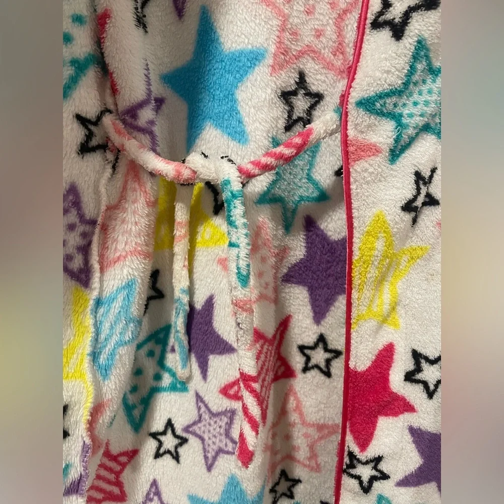 Joe Boxer Multicolor Star Print Robe - Picture 4 of 6